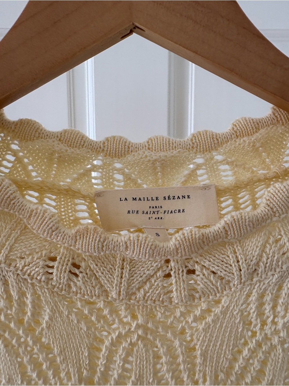 Sezane Mathilda Top Madeleine - Size S NWOT - Picture 3 of 4